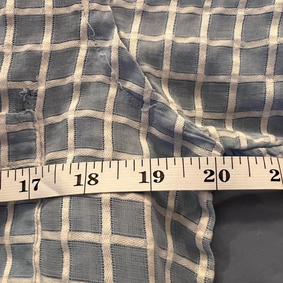 Vintage short sleeved checked shirt from 50s. Predates fabric tags. Lightweight! - Picture 5 of 9